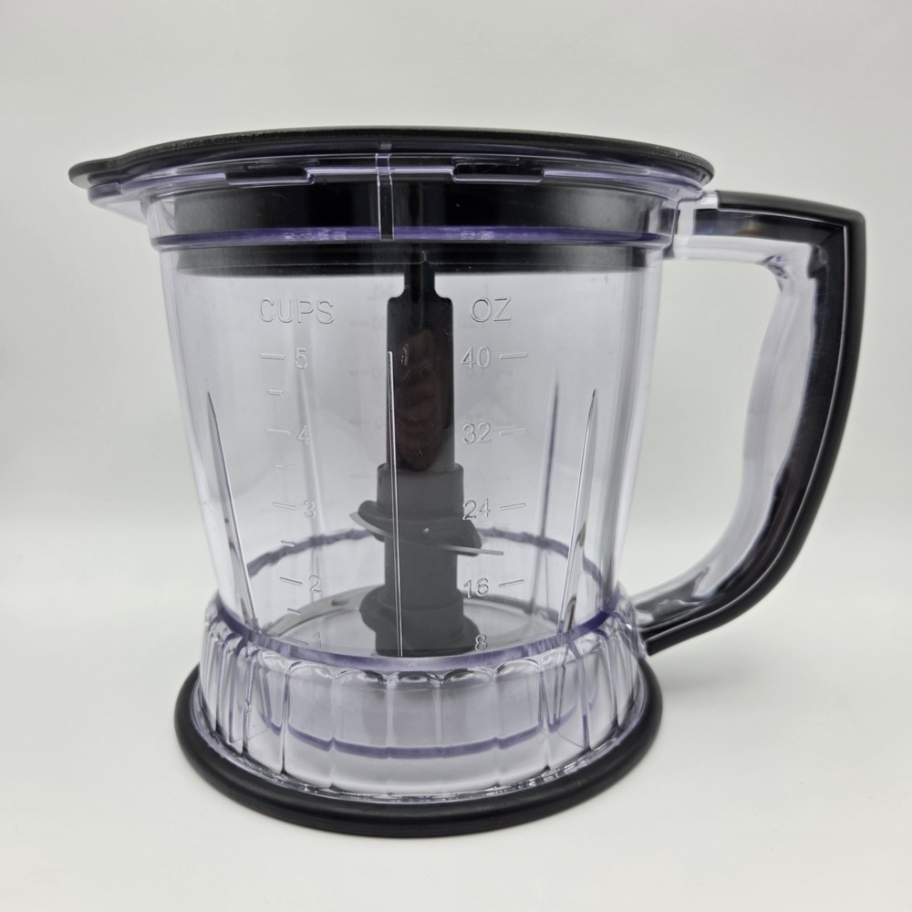 Ninja Blender Food Processor 40 Ounce Bowl Blade Replacement & Lid For QB1004